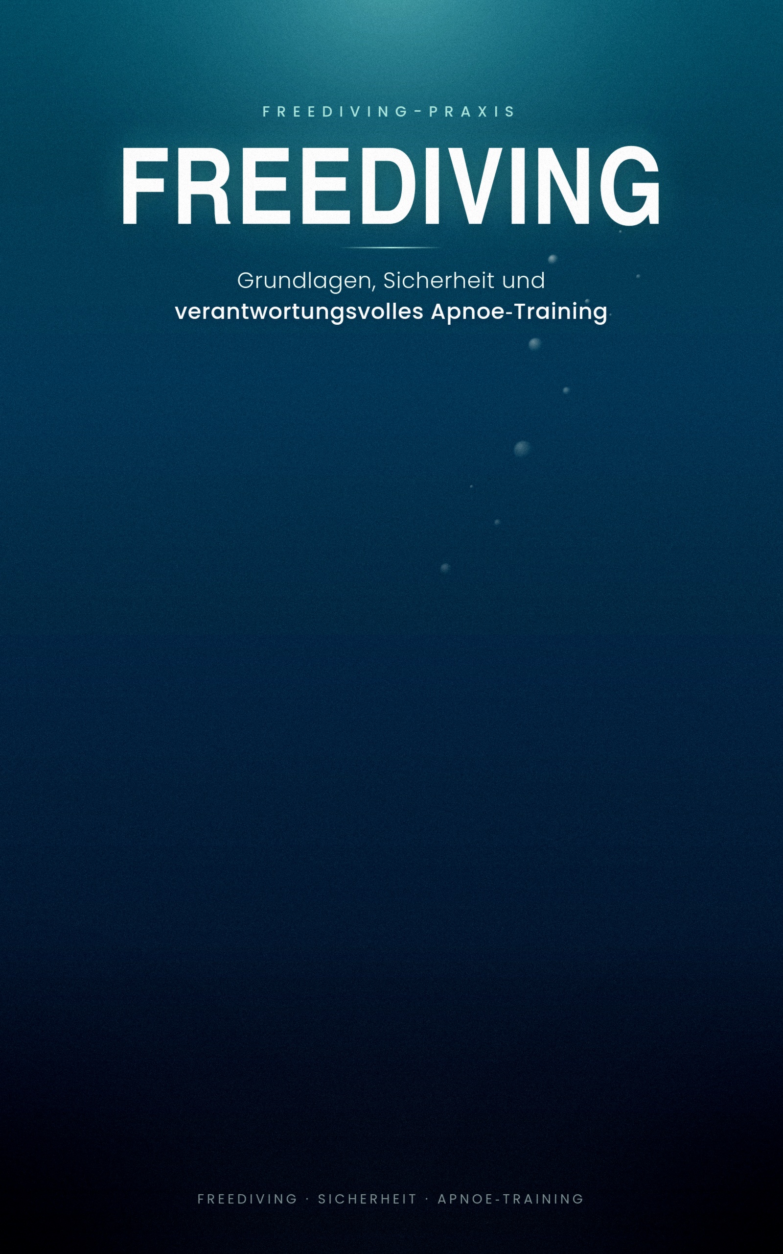 Cover des Buches Freediving – Grundlagen, Sicherheit und verantwortungsvolles Apnoe-Training